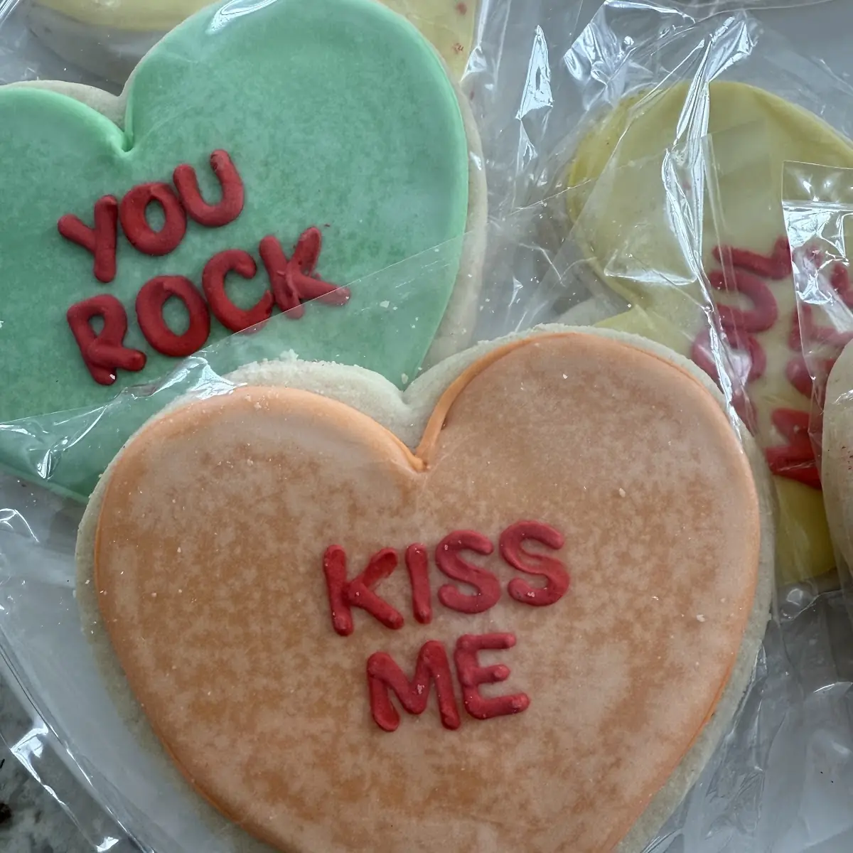 I Love You so Much Heart Cookie