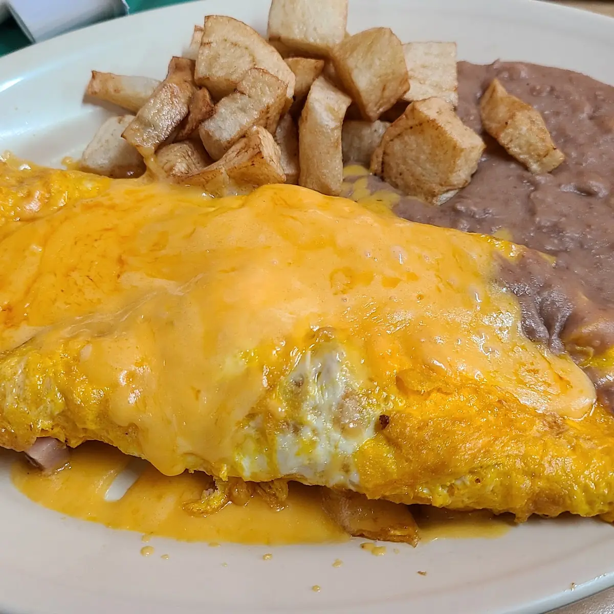 Ham and Cheese Omelette