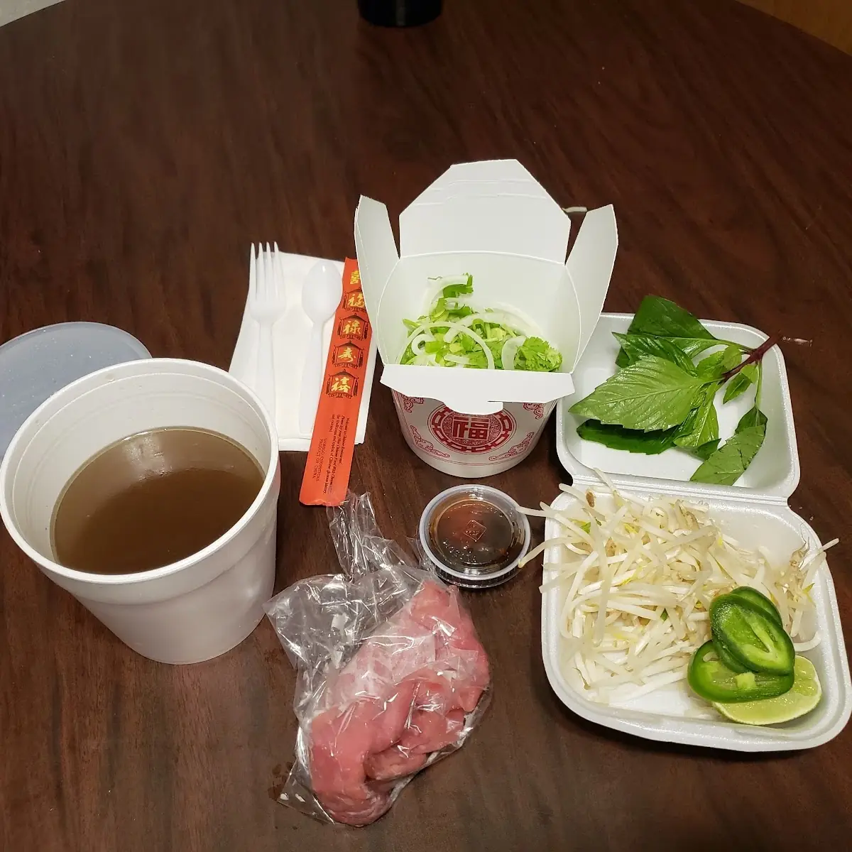 Pho Tai to-Go