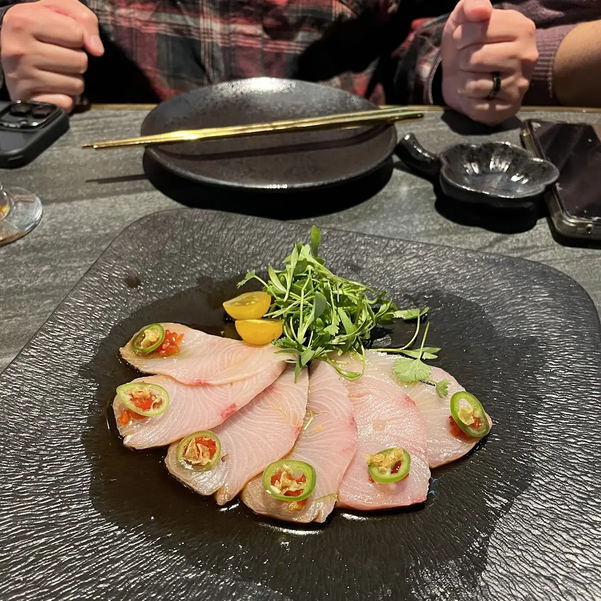 Yellowtail Jalapeño Carpaccio