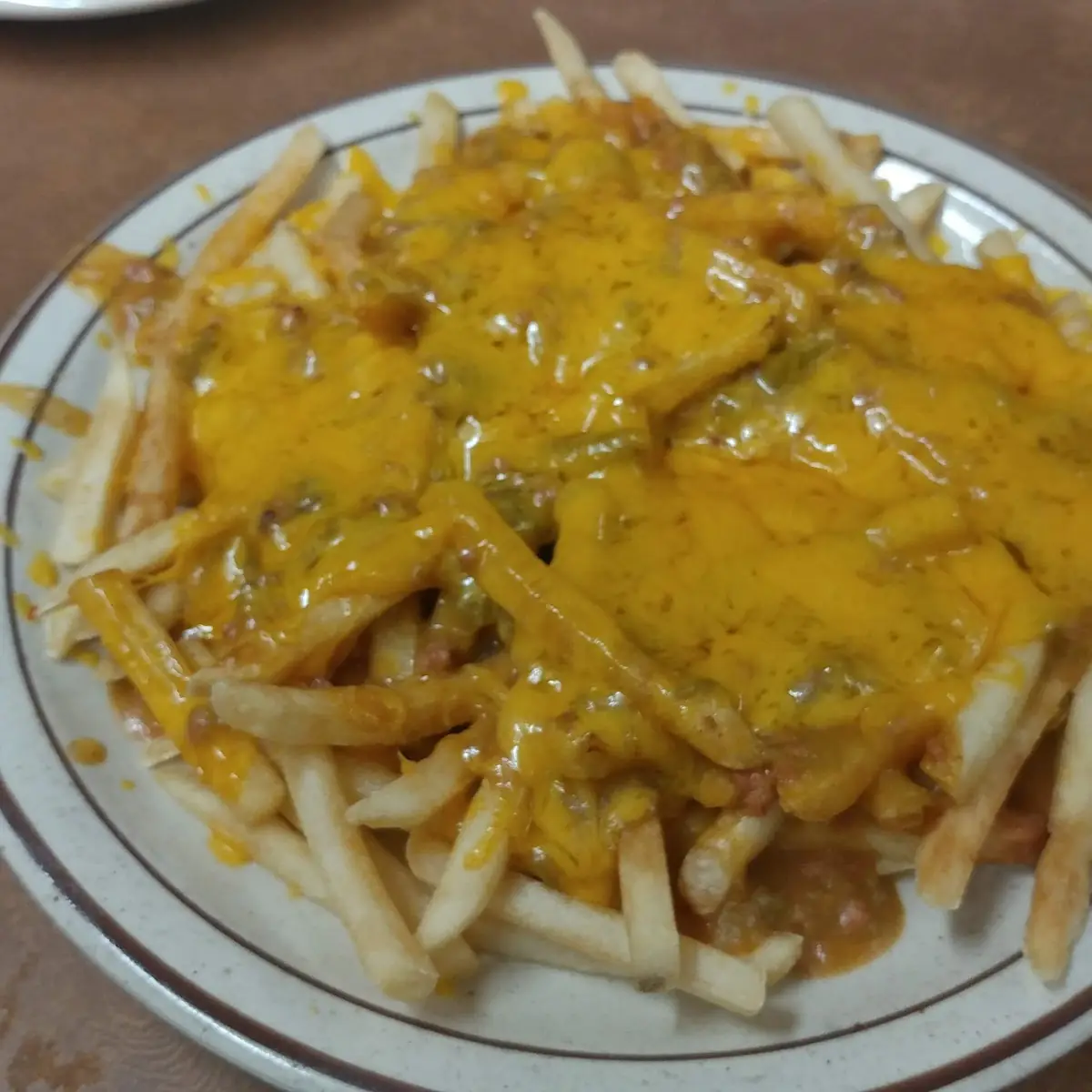 Green Chili Cheese Fries