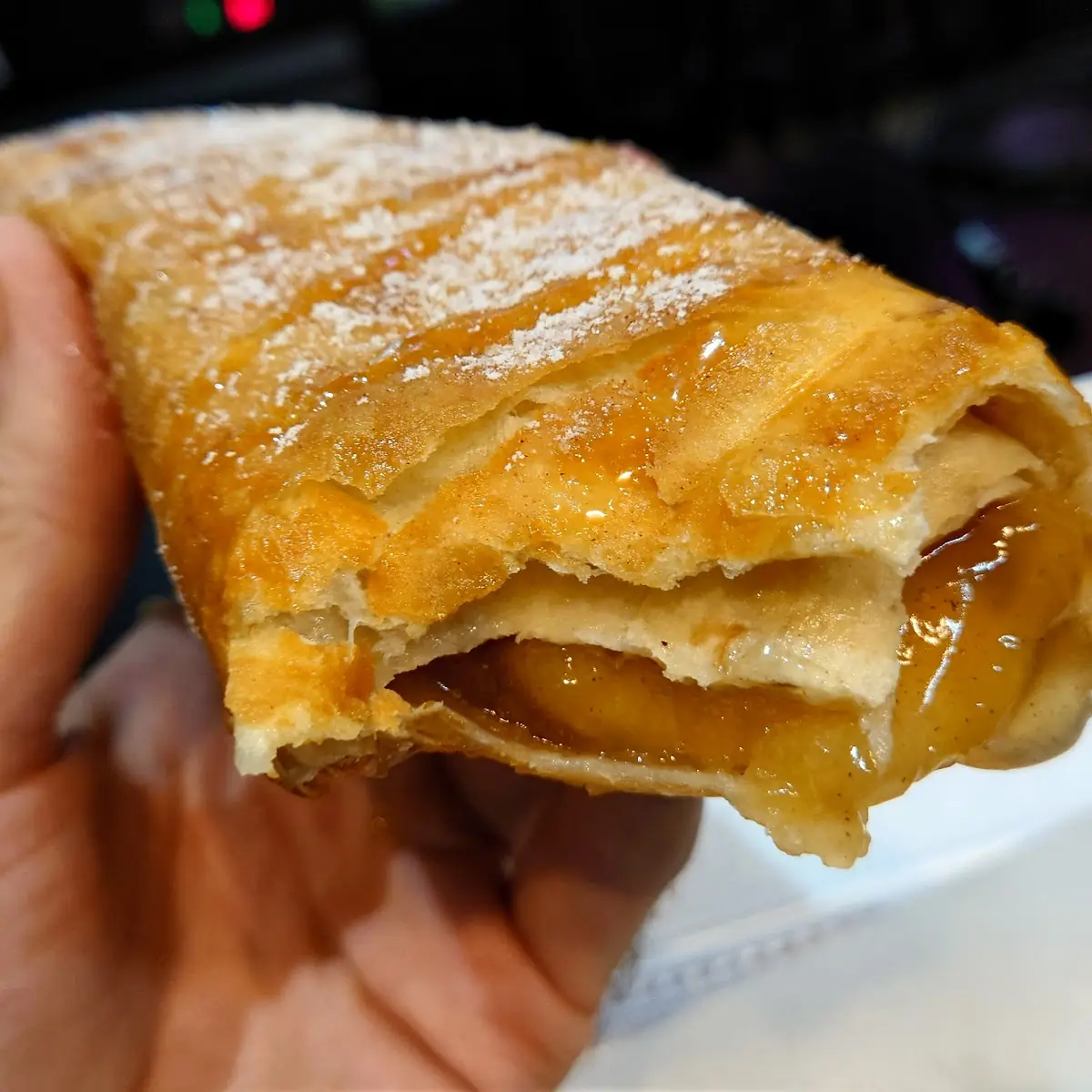Apple Pie Burrito