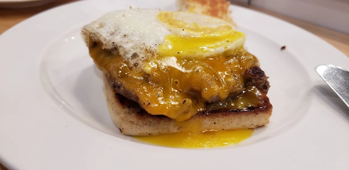 Biscuit Sandwich with Turkey Sausage