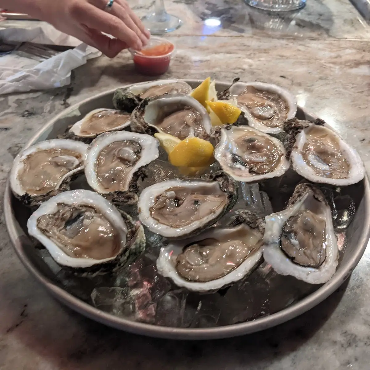 Oysters on the Half Shell