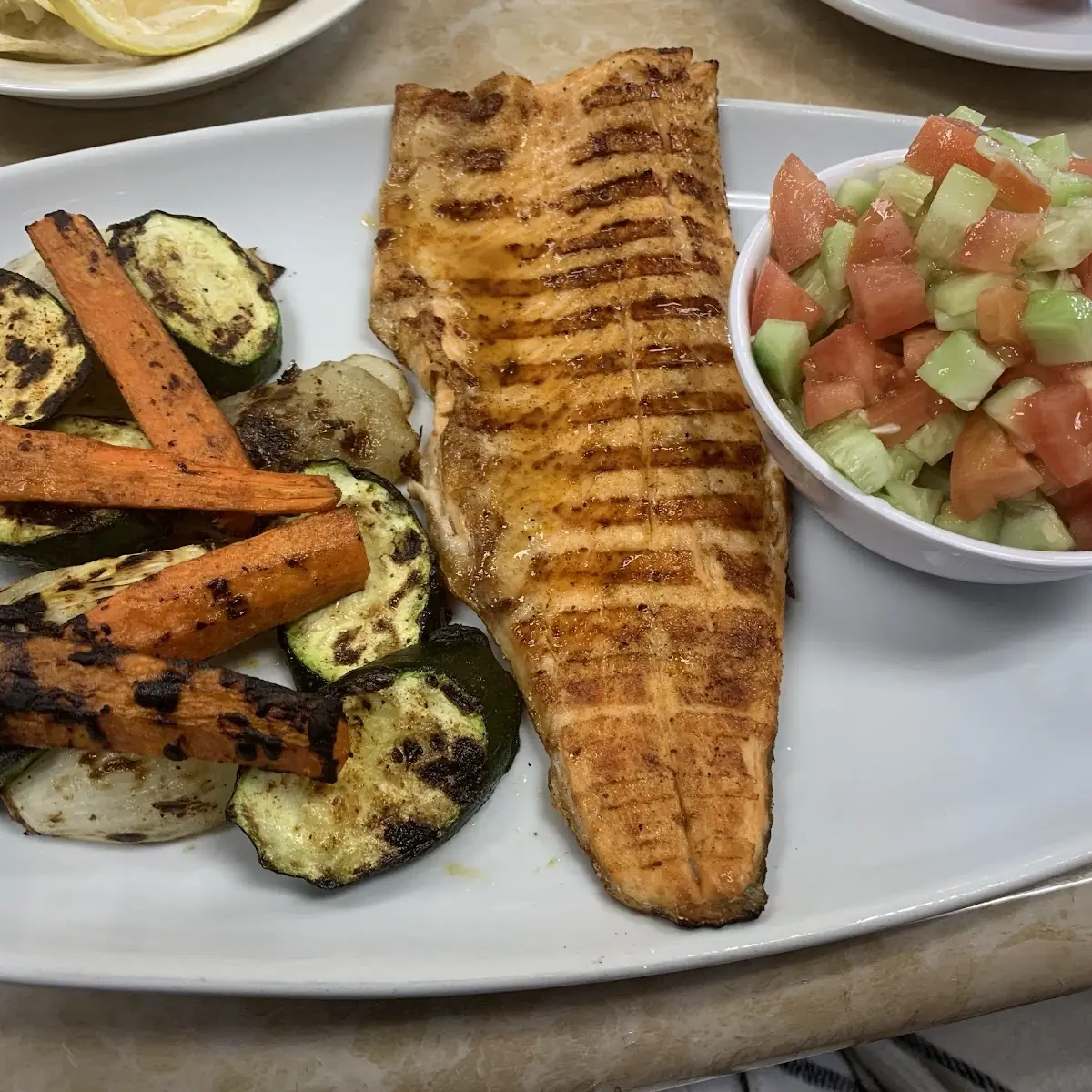 Grilled Tilapia Sandwich