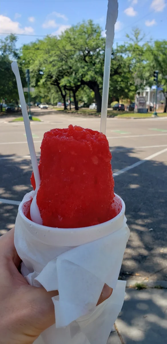 Tiger's Blood Snow Cone