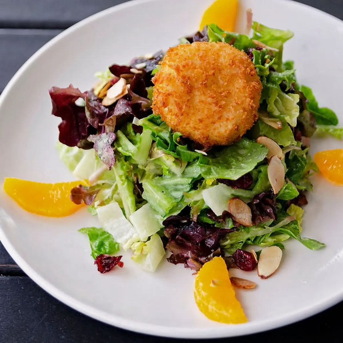 Warm Goat Cheese Salad