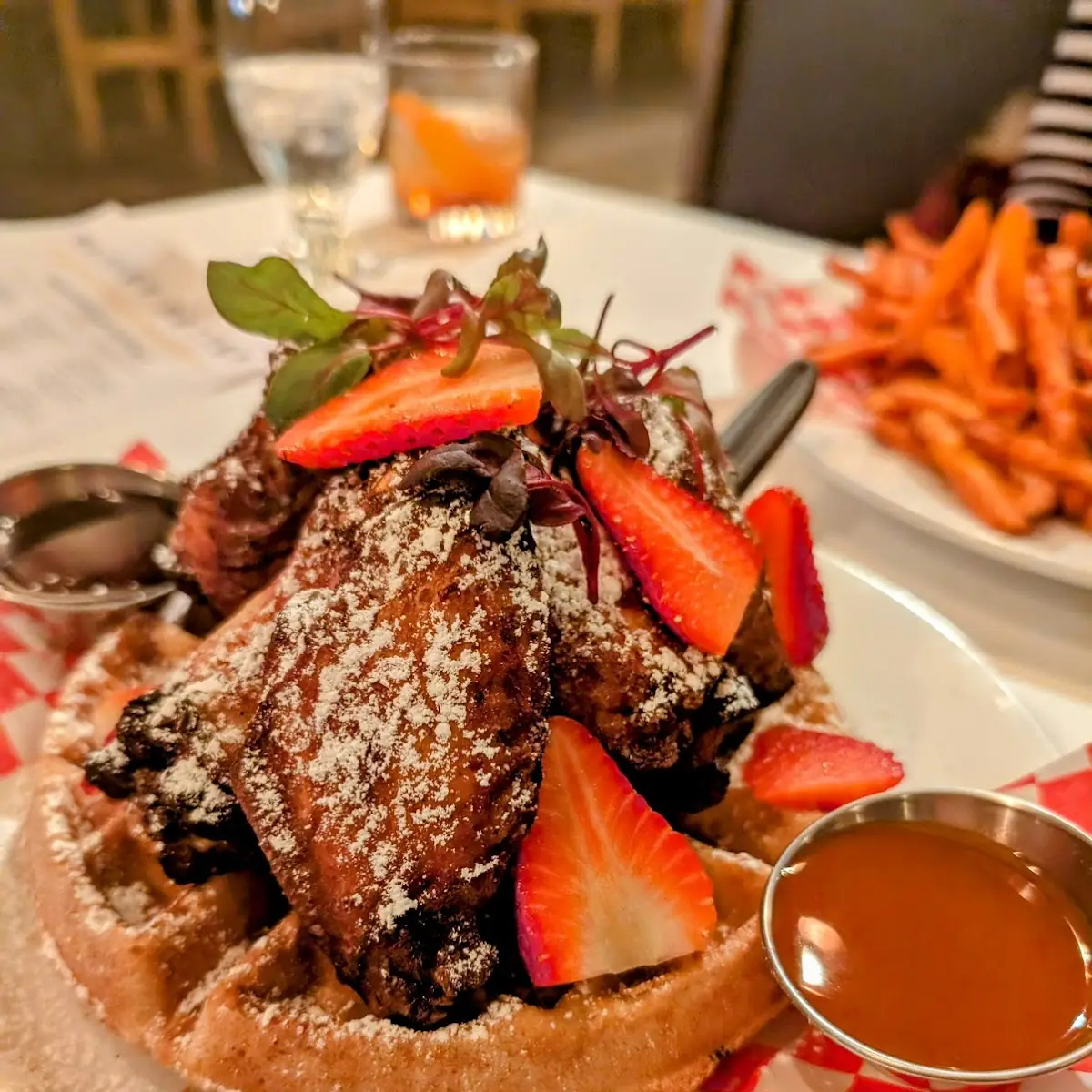 Chicken and Waffles Chicken Wings