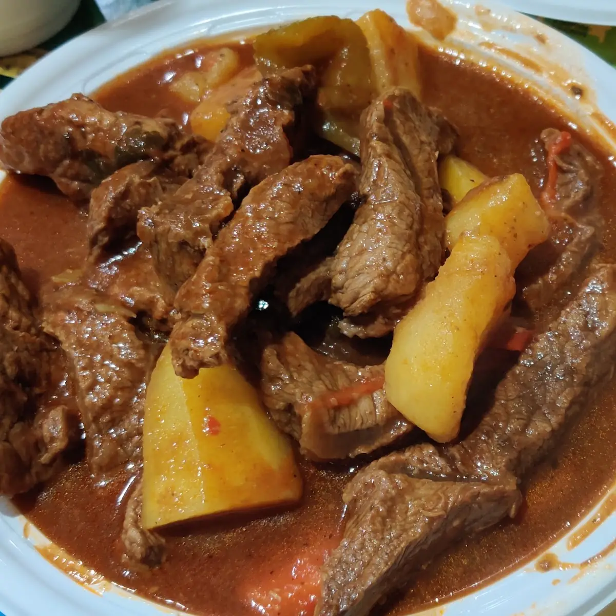 Stew Goat Chivo Guisado
