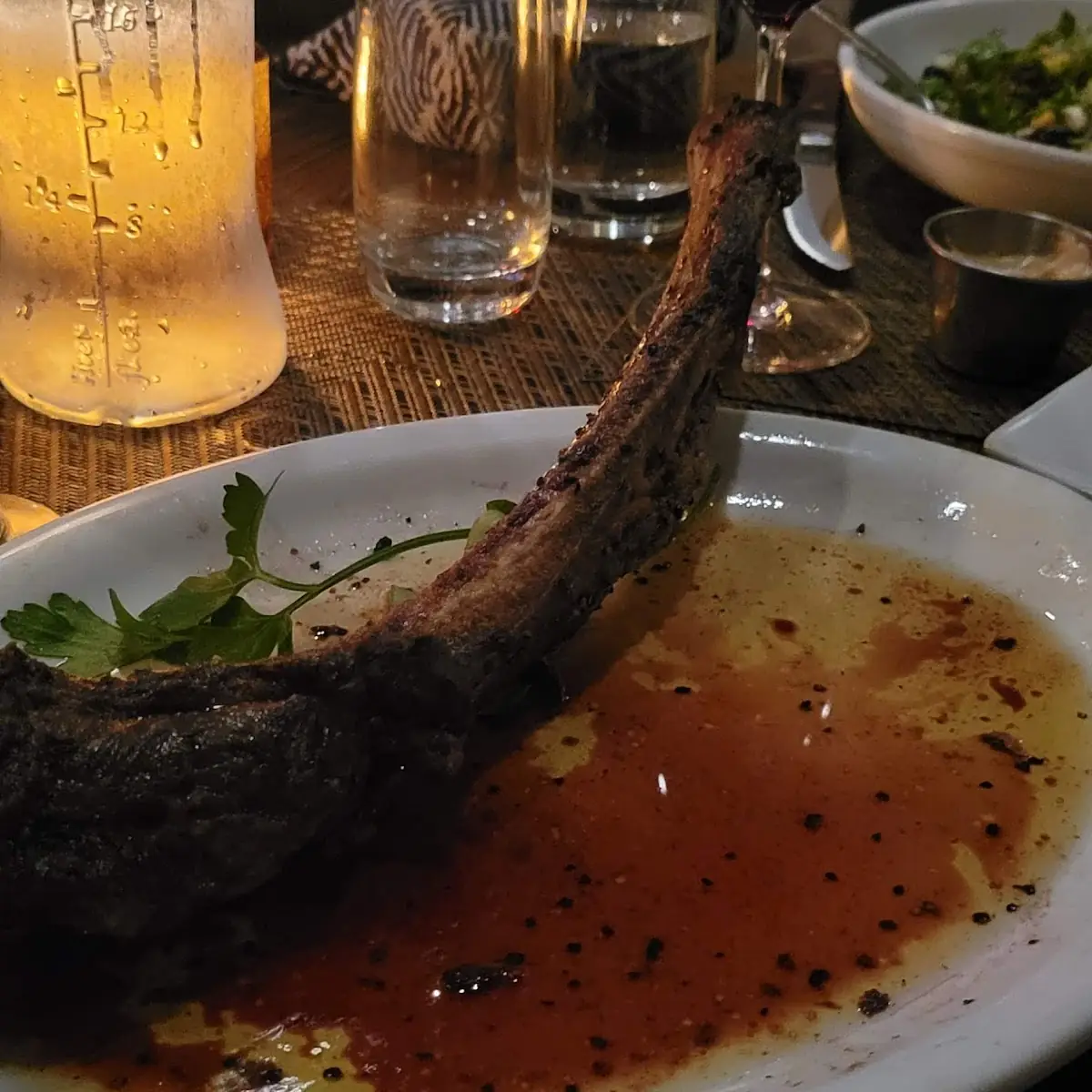 Tomahawk Steak Mashed Potatoes