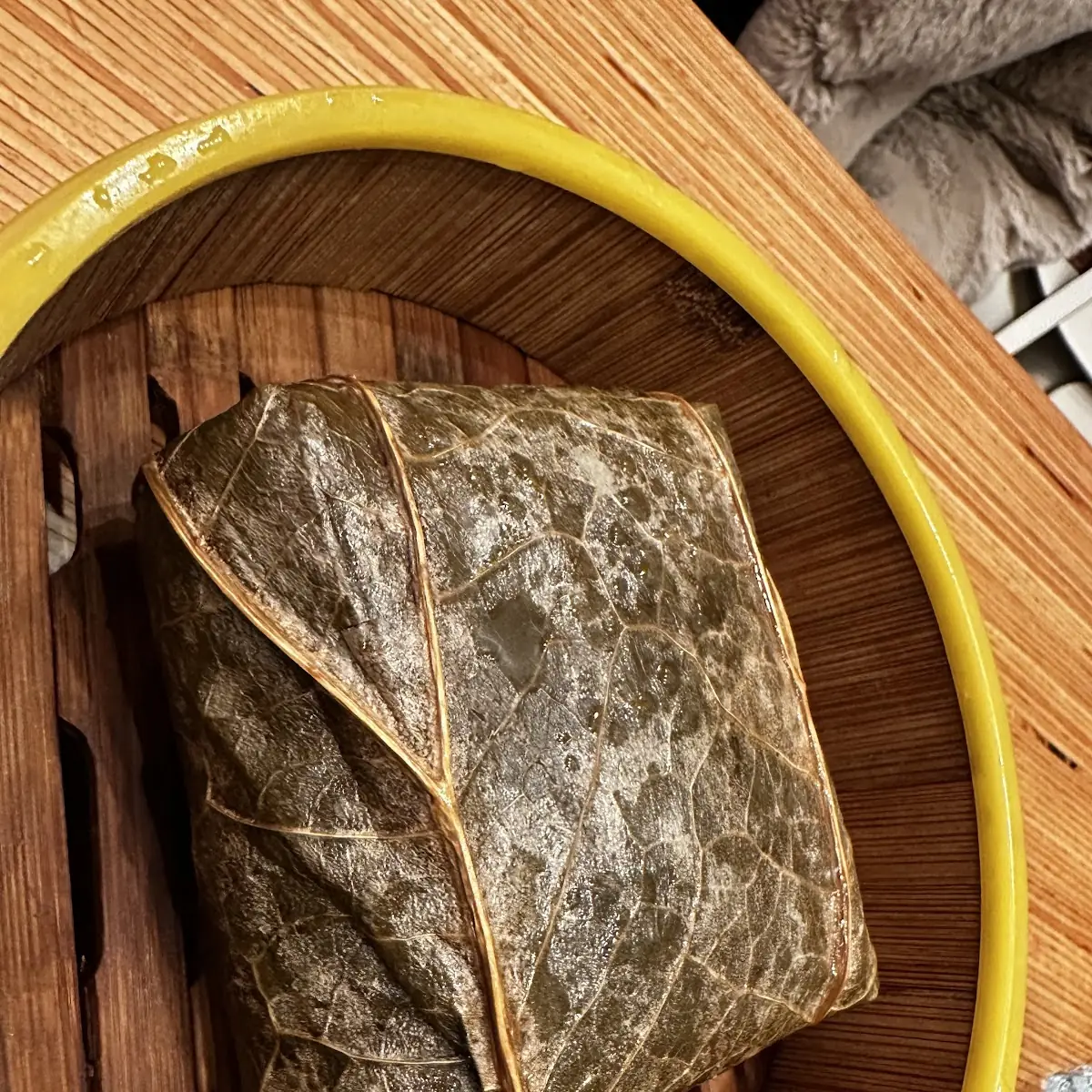 Chicken Sticky Rice in Lotus Leaf
