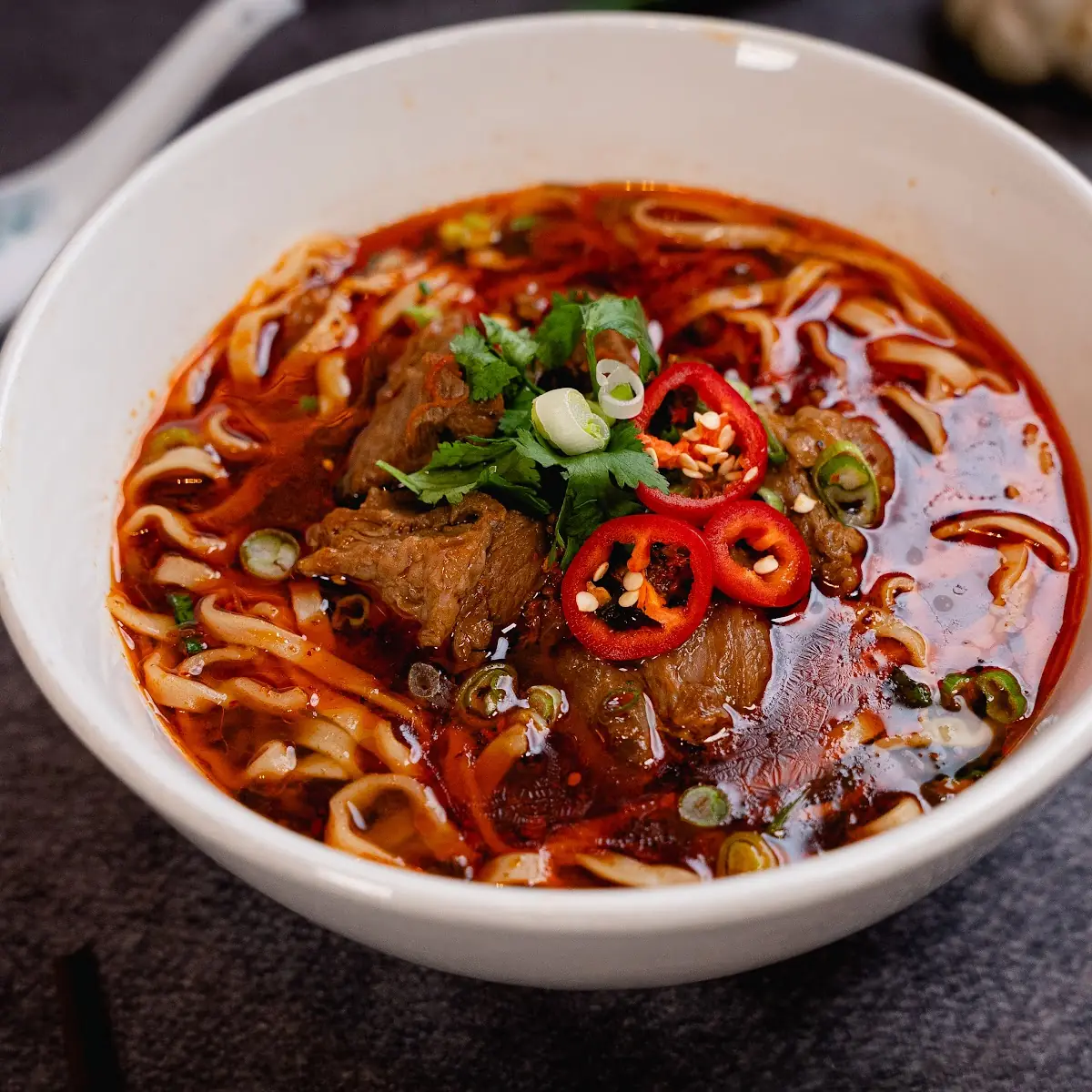 Szechuan Beef Noodle Soup