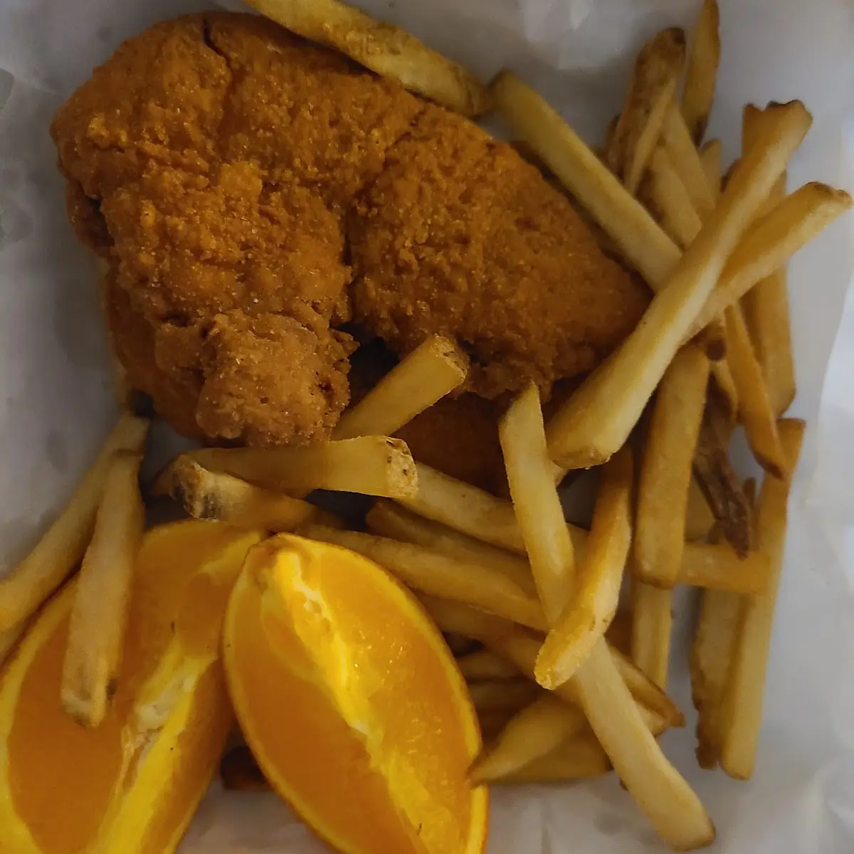 Kids Chicken Strips and Fries