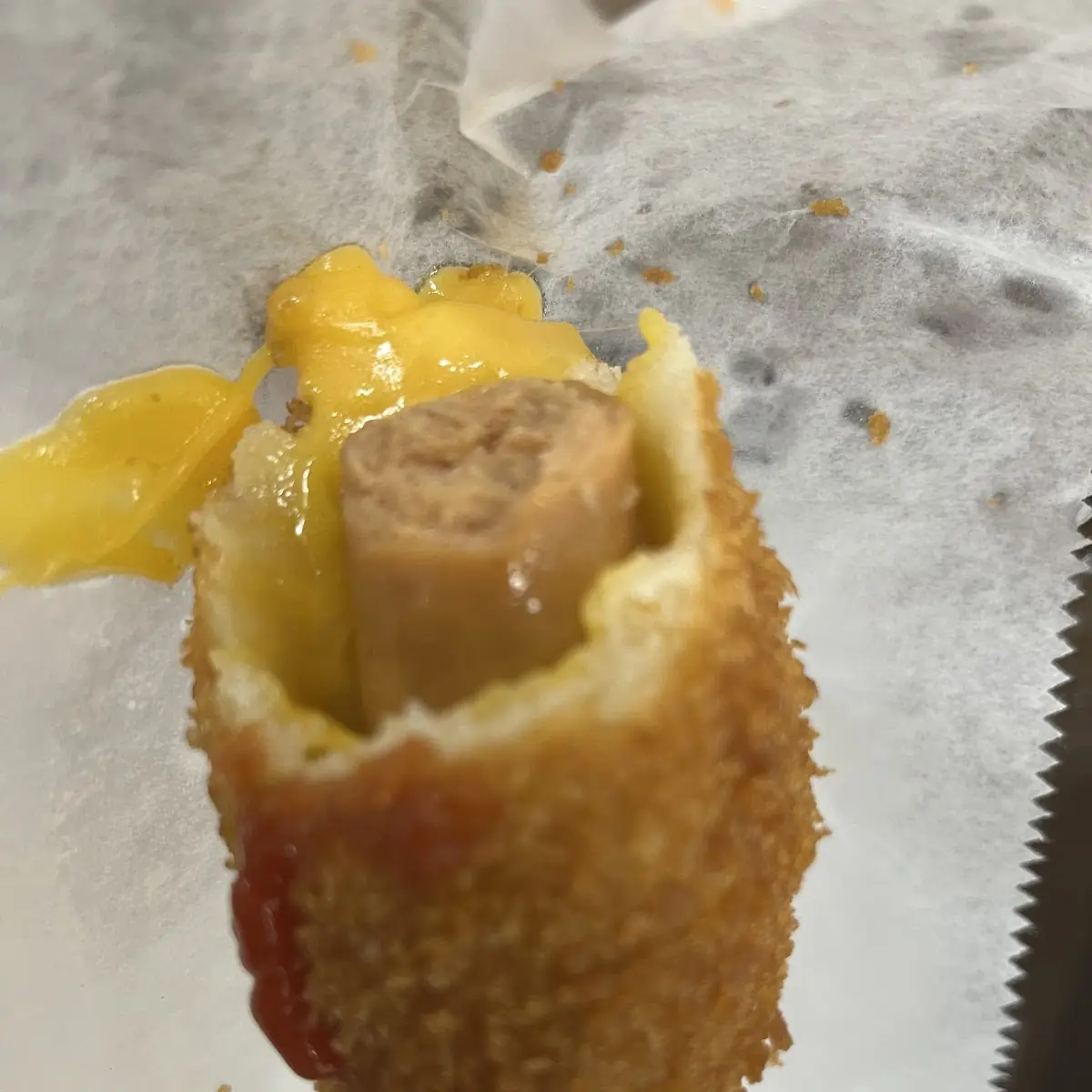 Cheddar Hot Dog