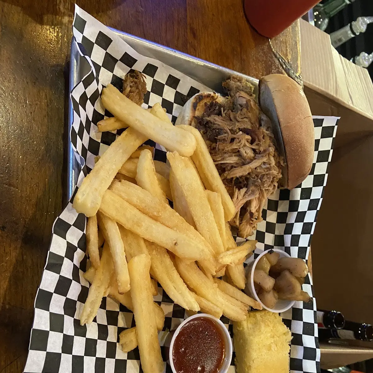Pulled Pork and Fries