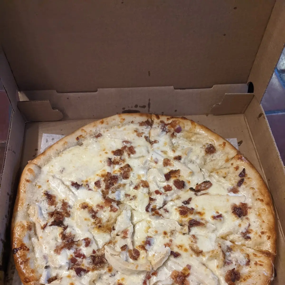 Chicken Bacon Ranch Pizza