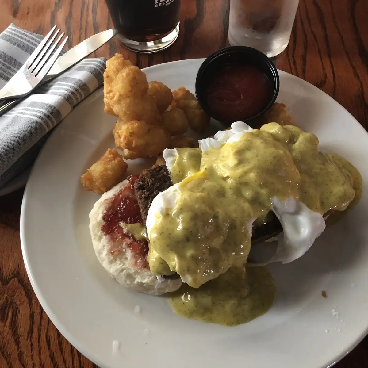 Fried Chicken Benedict