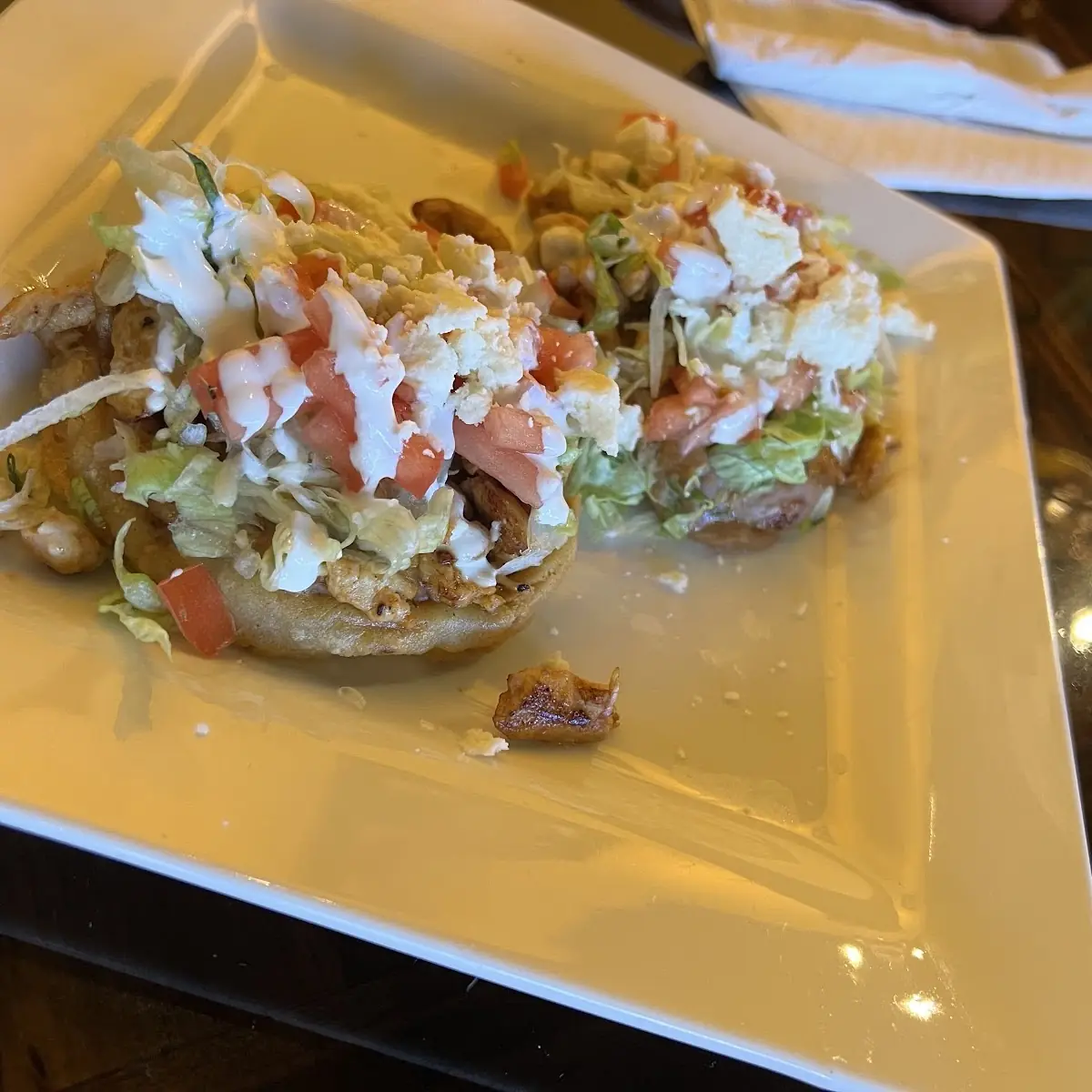 Grilled Chicken Sopes