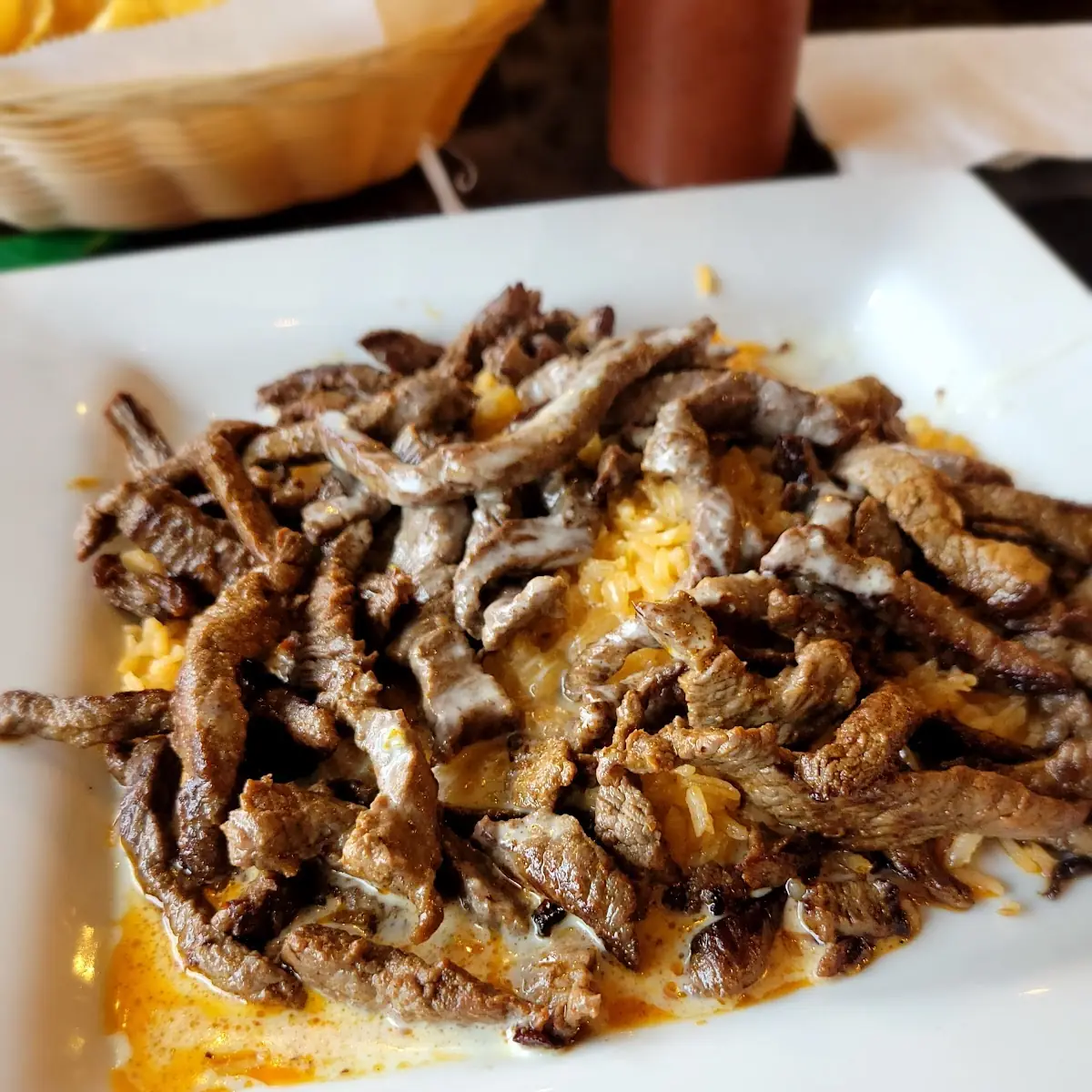 Steak and Rice
