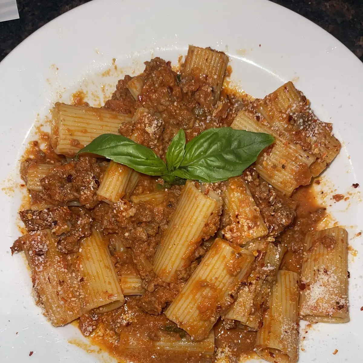 Rigatoni Bolognese