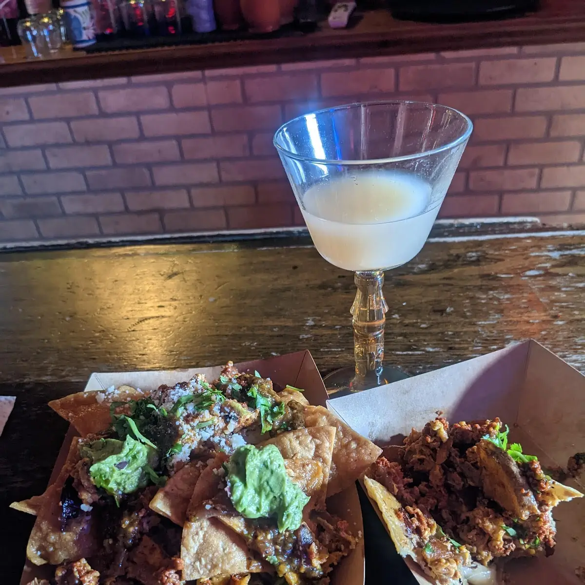 Chorizo and Scrambled Egg Nachos