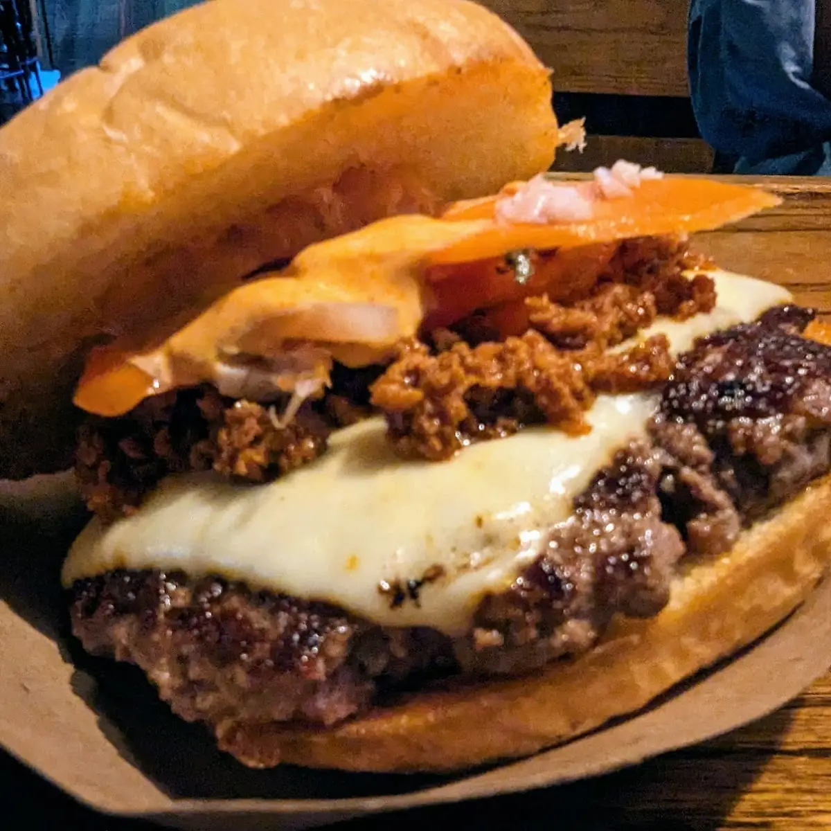 Chorizo Smash Burger