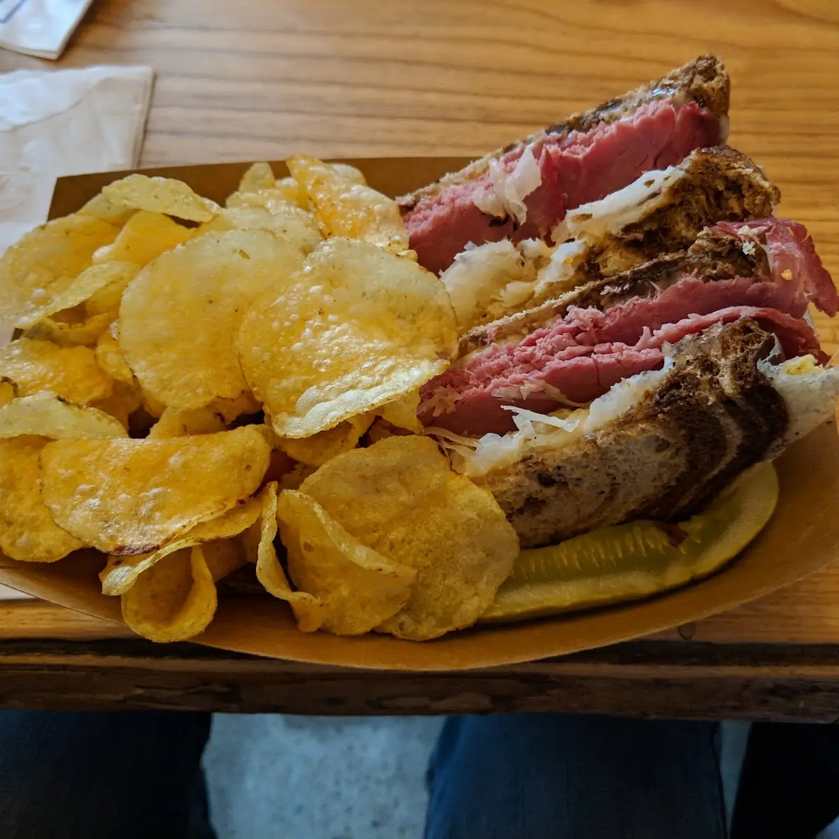 Reuben & Chips
