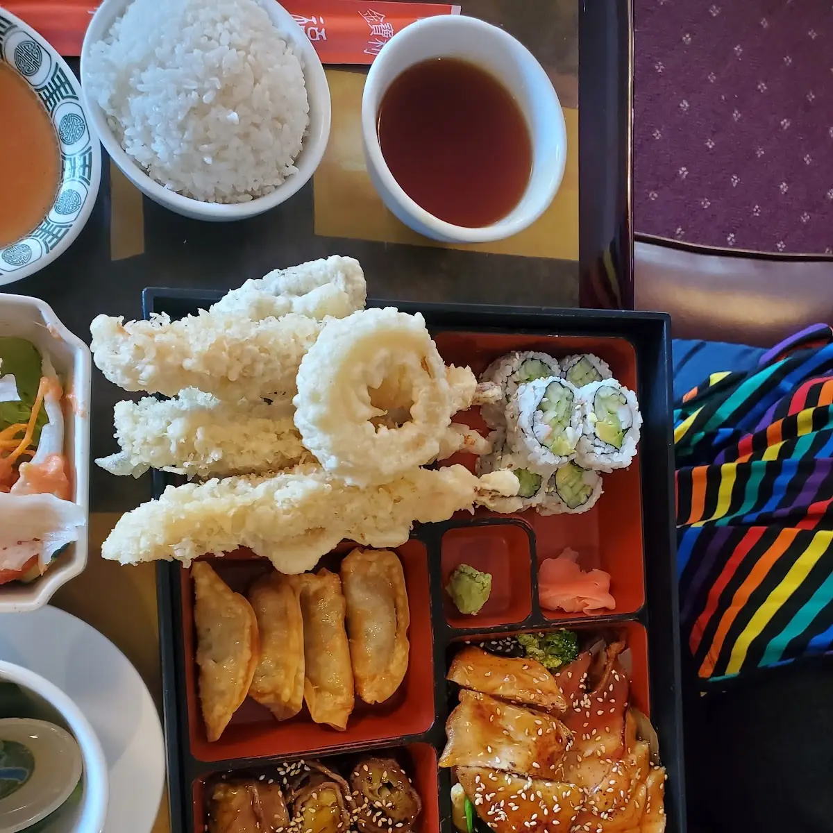 Shrimp Teriyaki Bento Box