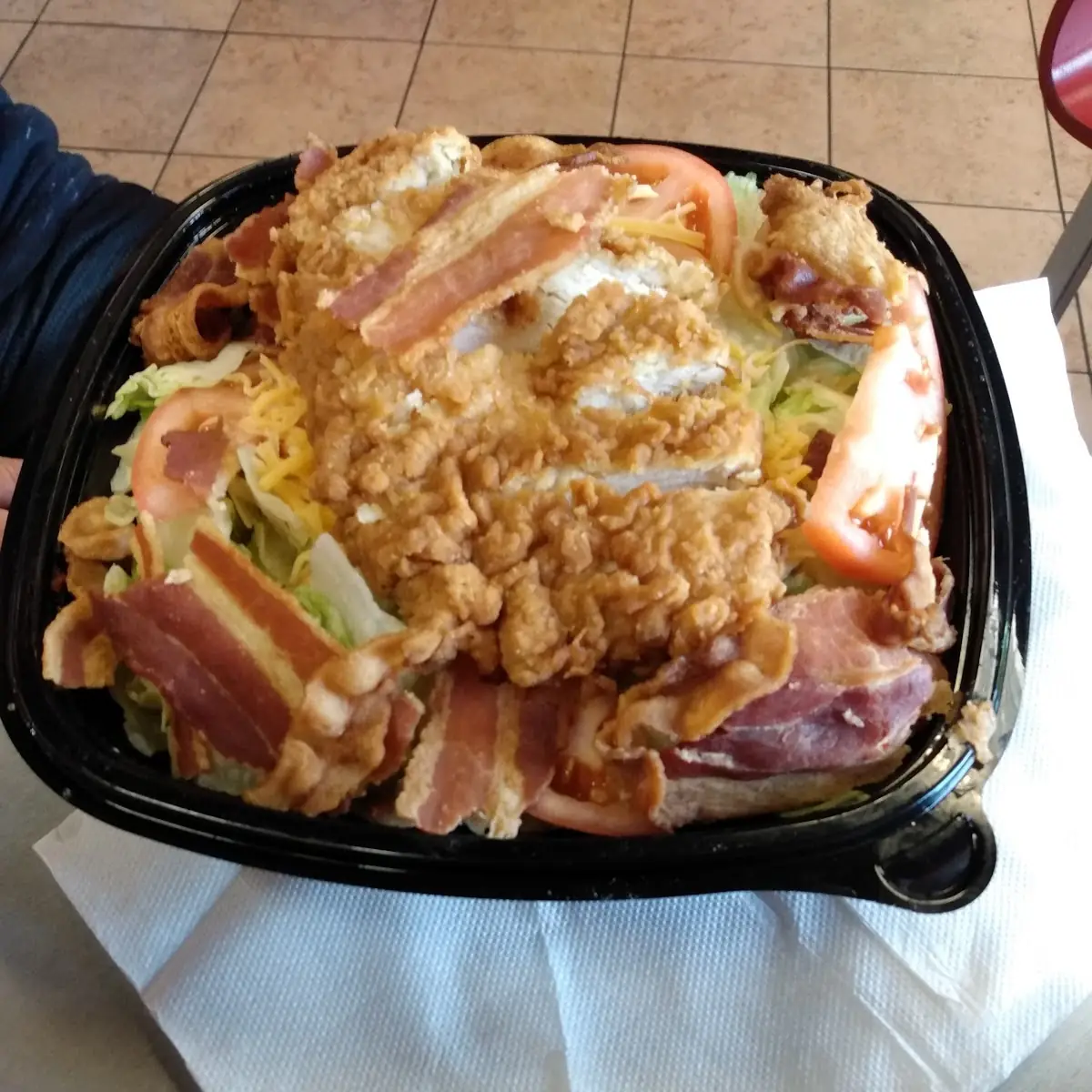Chicken Bacon Ranch Salad