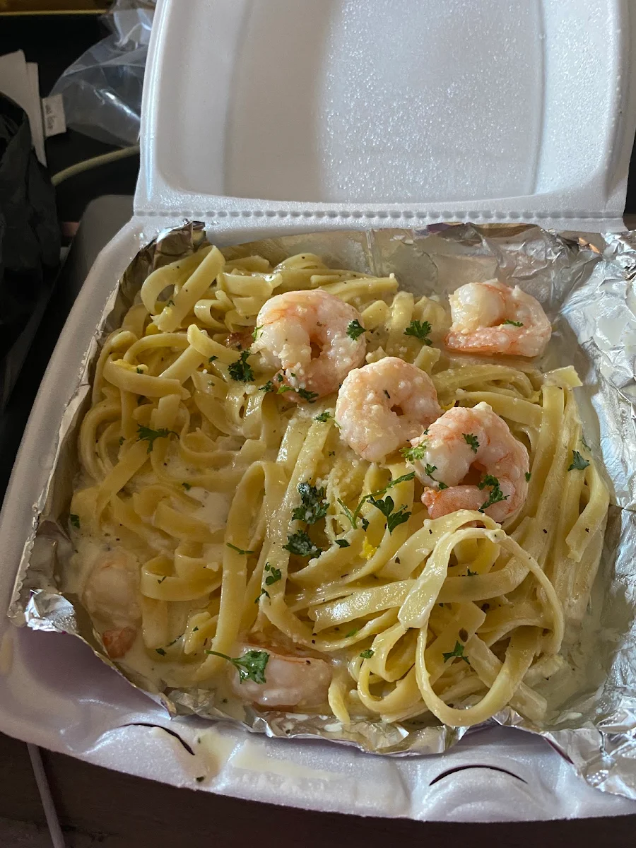 Shrimp Alfredo