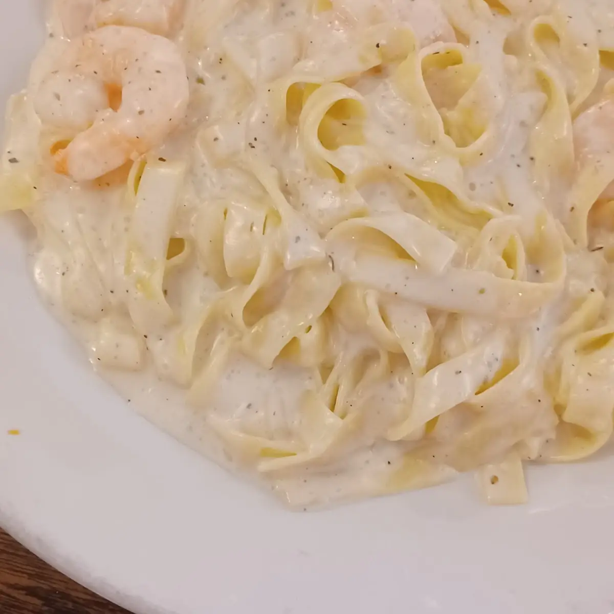 Shrimp Alfredo