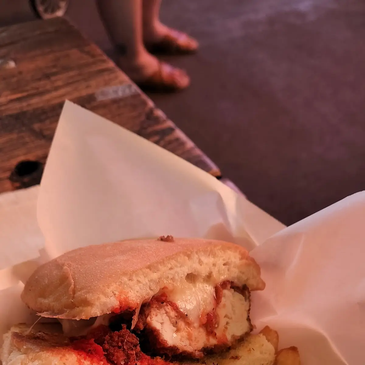 Chicken Parmesan Sandwich