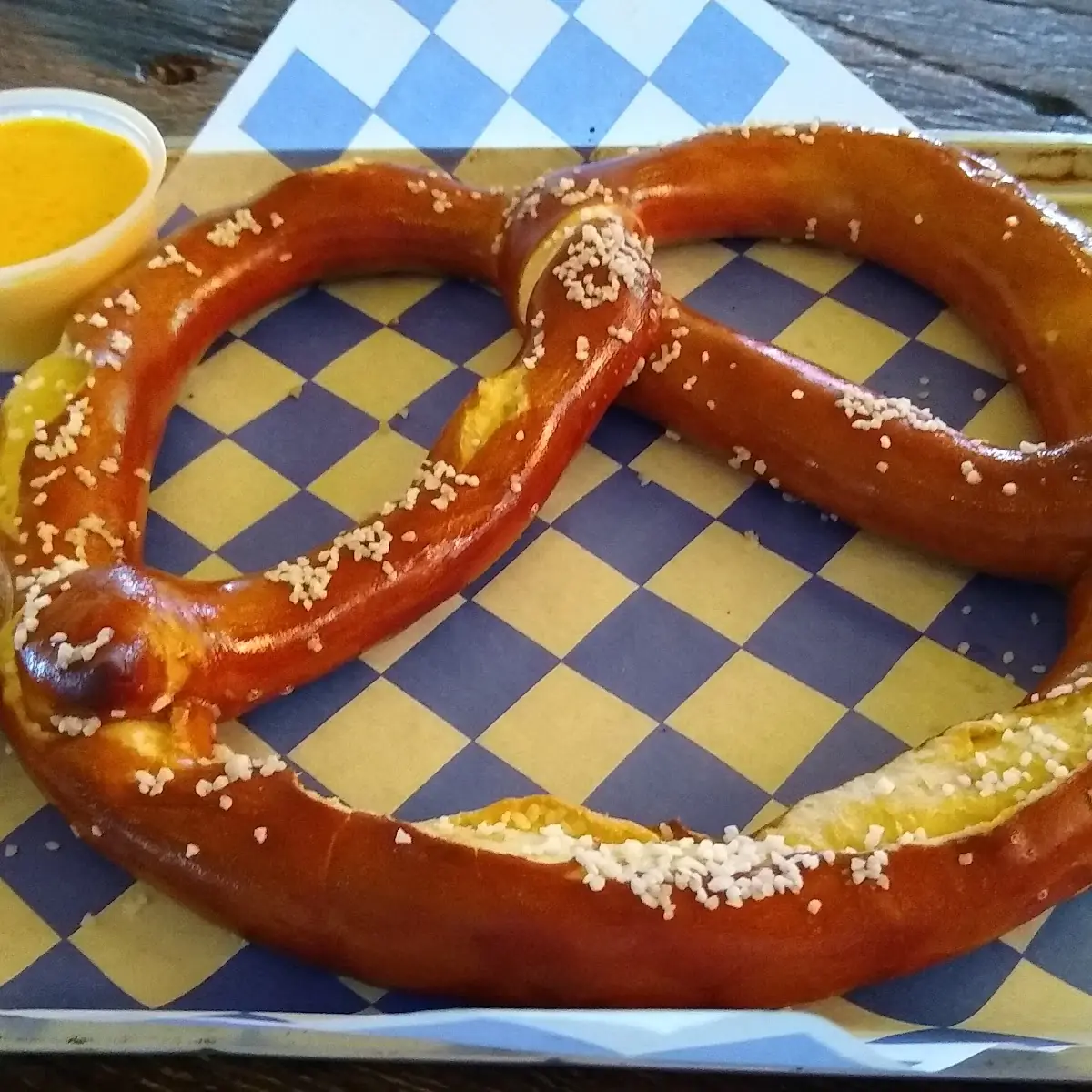 Pretzel with Beer Cheese