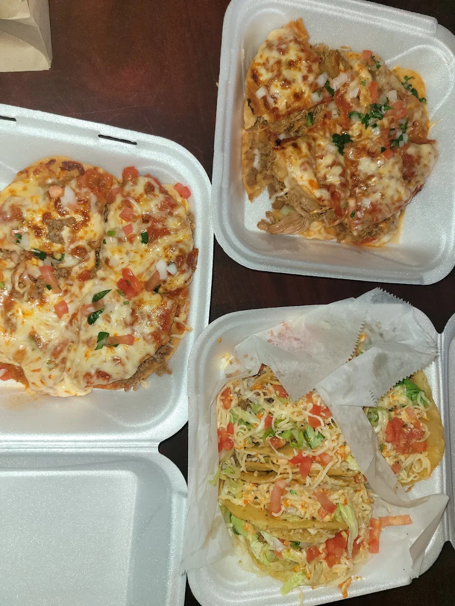 2 Beef and 1 Chicken Mexican Pizza