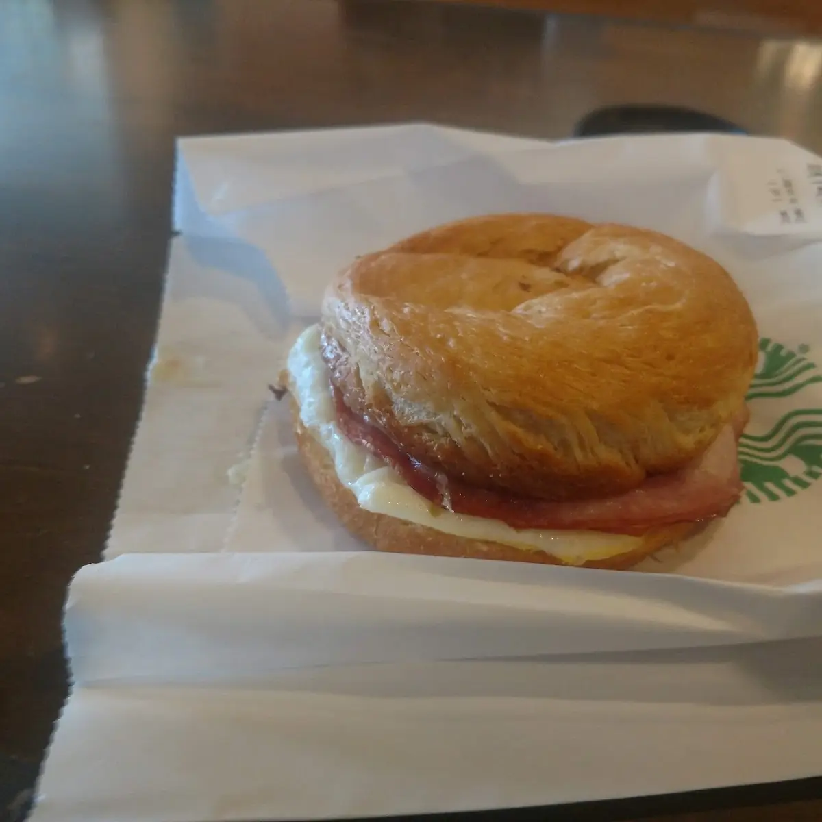 Ham Egg and Cheese
