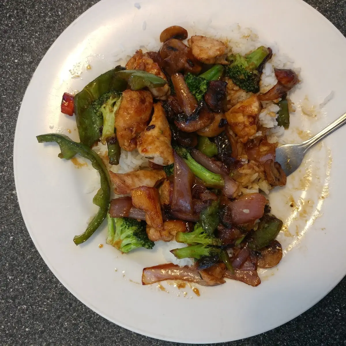 Chicken Stir Fried Vegetables