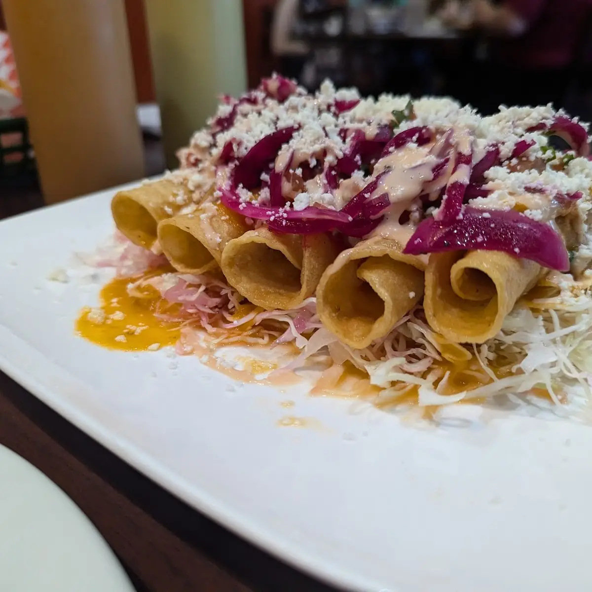 Hondurans Tacos Dorados