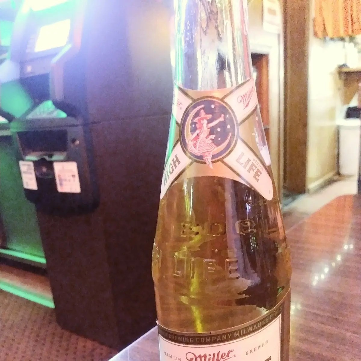 Bottle of Miller High Life