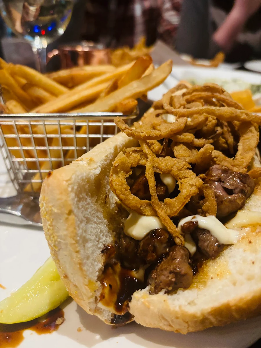 Philly Cheesesteak Sandwich