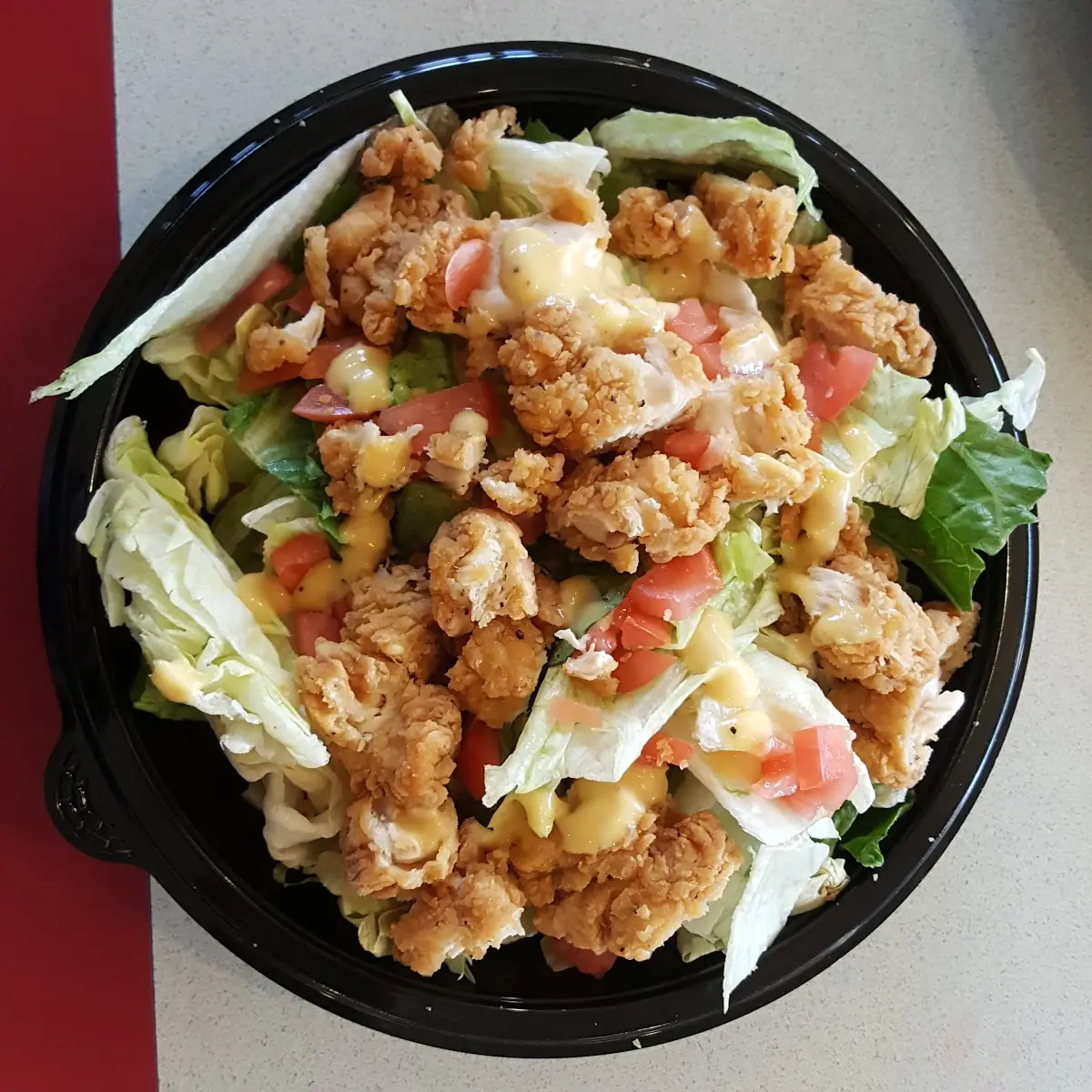 Crispy Chicken Entrée Salad