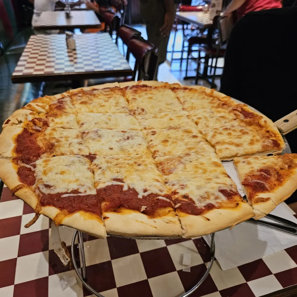 Thin Crust Cheese Pizza