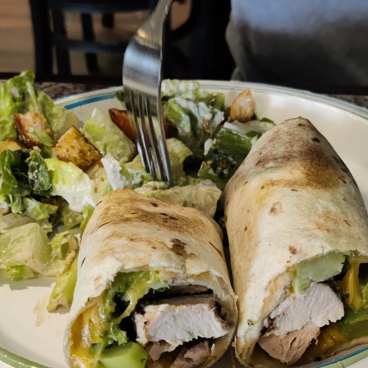 Chicken Broccoli Cheddar Wrap