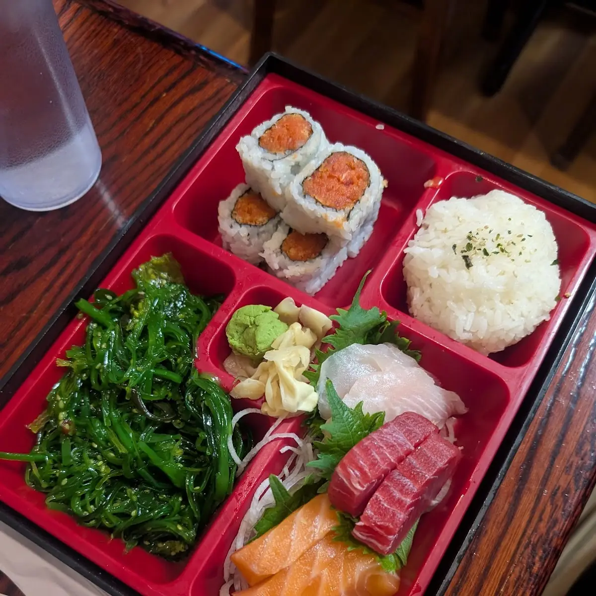 Sashimi Bento Box