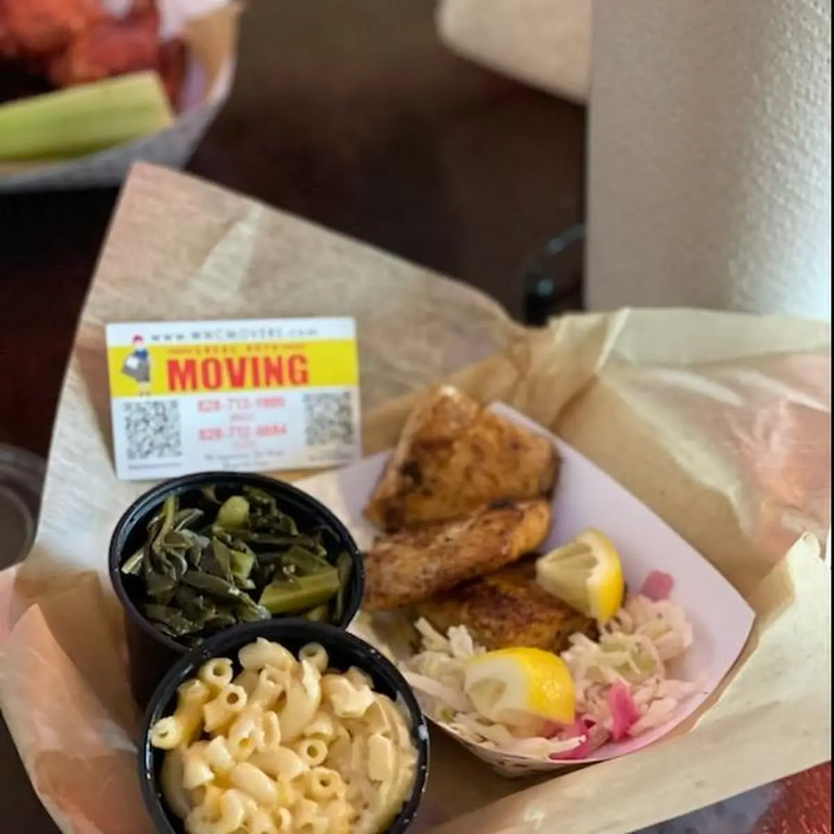 Macaroni and Cheese Collard Greens Cornbread