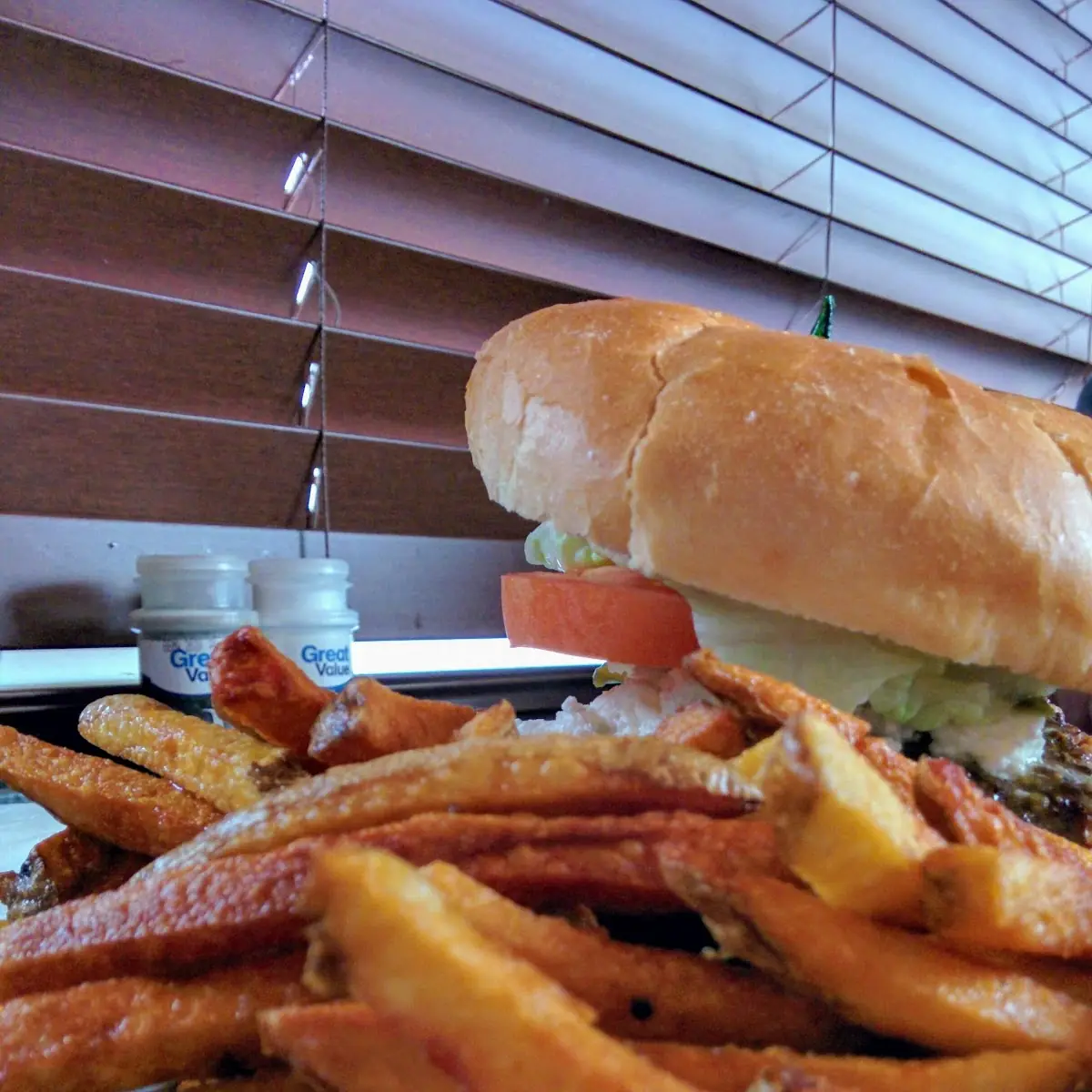 Burger and Fries