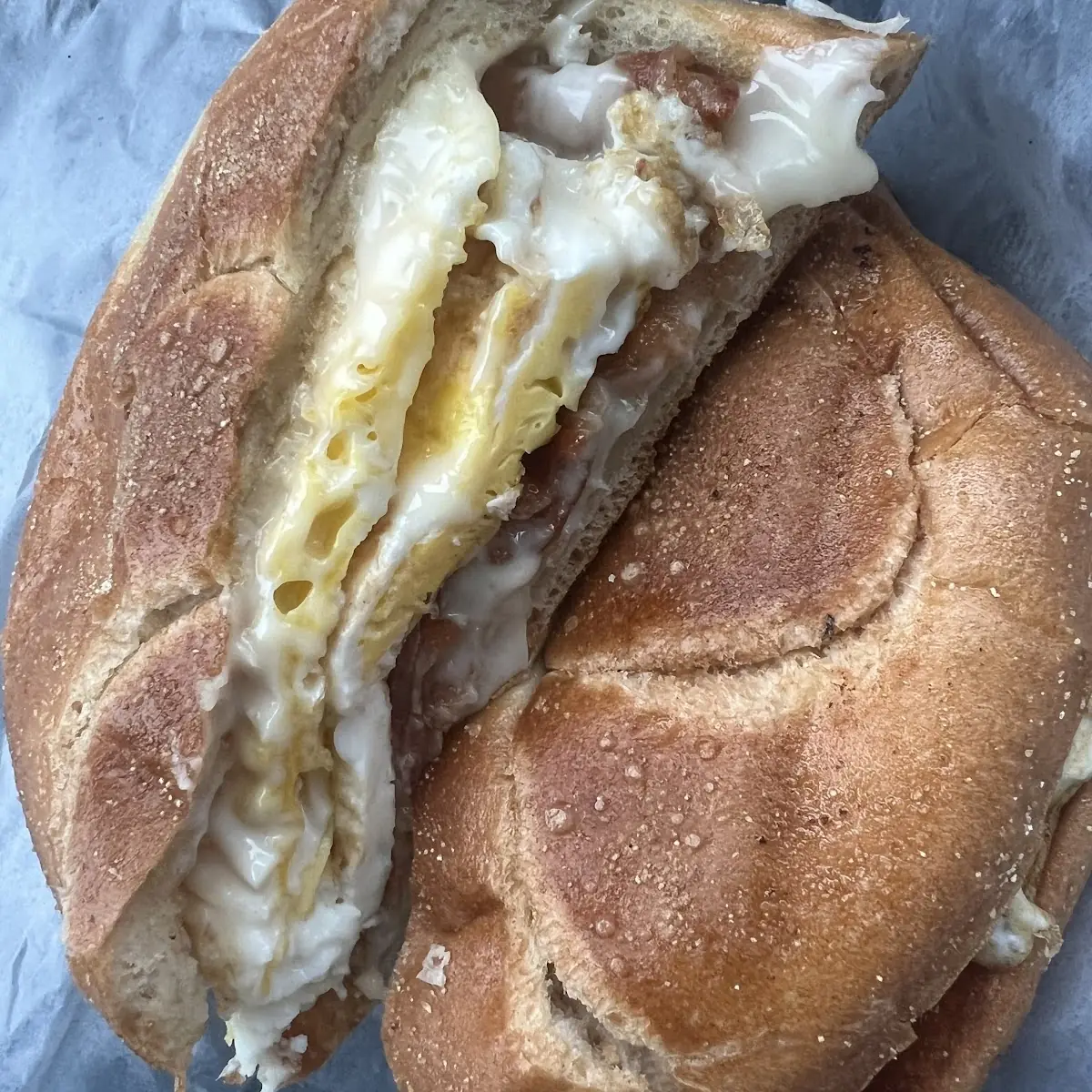 Bacon Egg and Cheese on a Roll