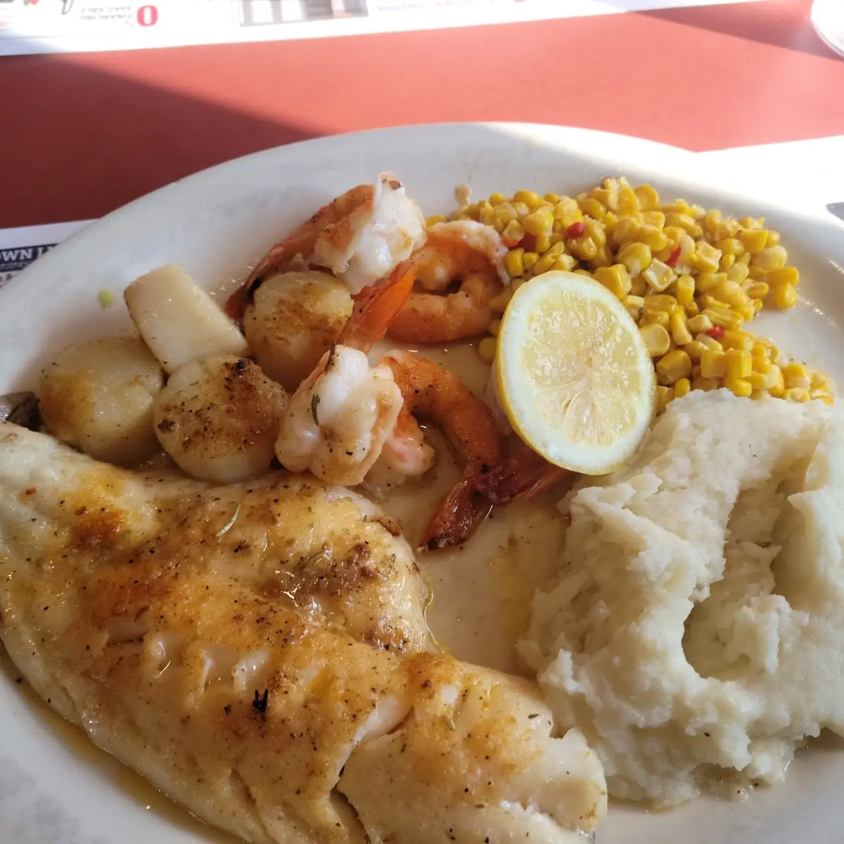 Broiled Seafood Combo