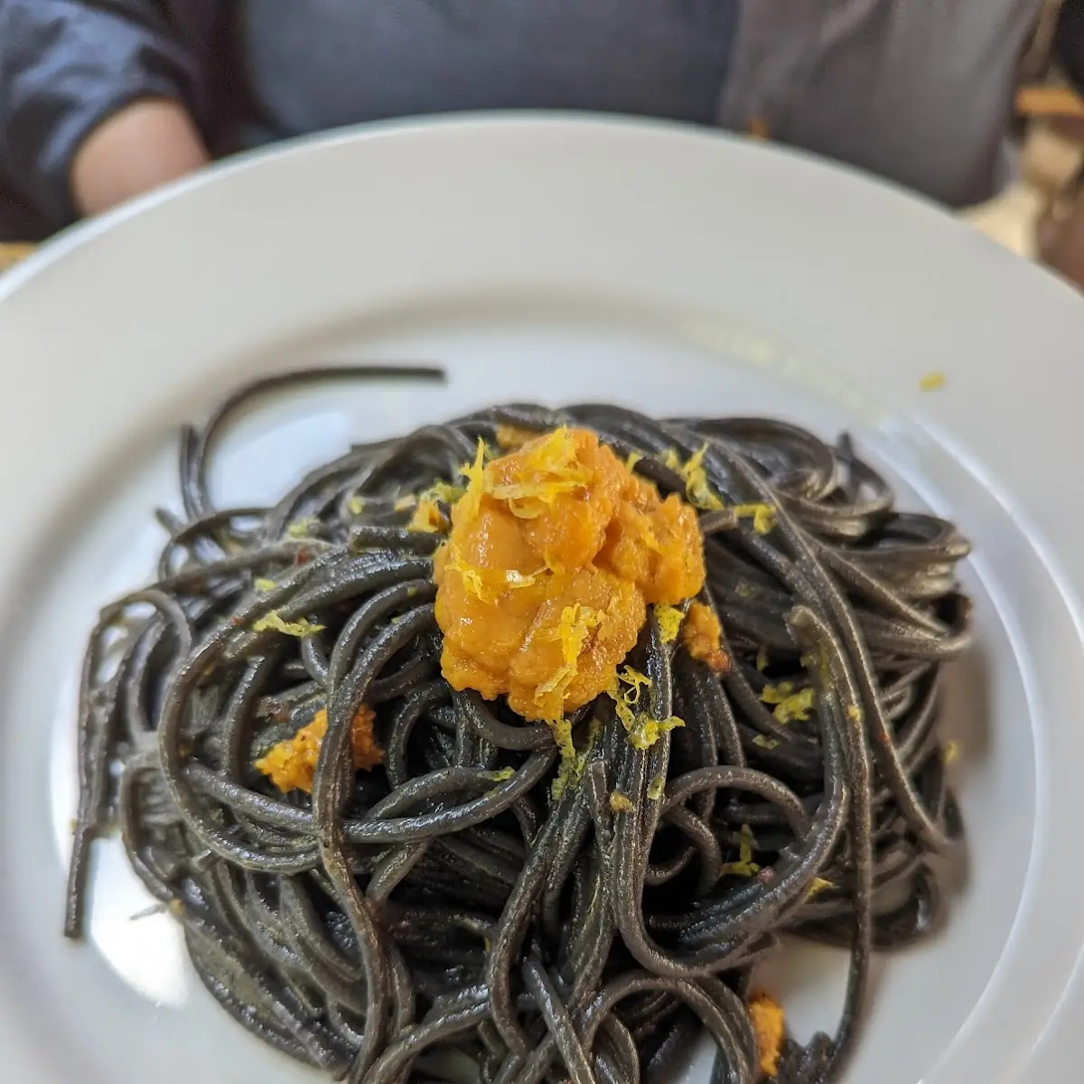 Spicy Black Ink Linguine