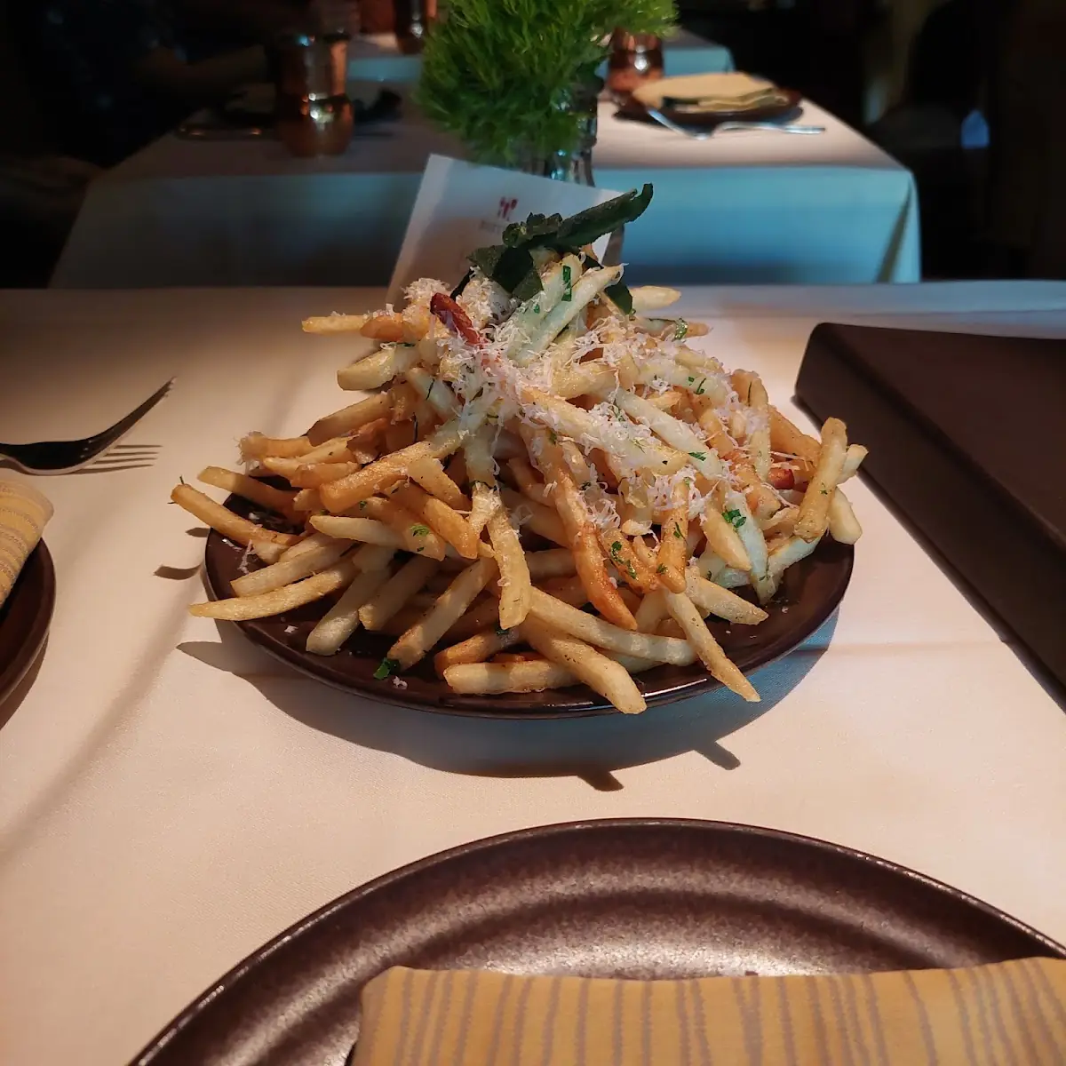 Parmesan Truffle Fries with Sage