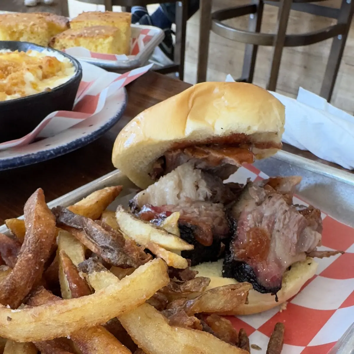 Smoked Brisket Sandwich